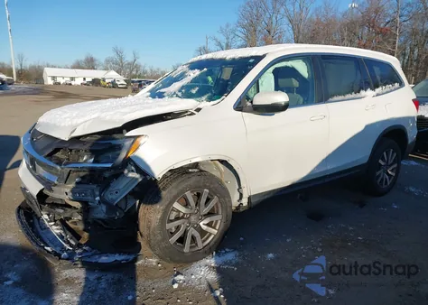 2020 Honda Pilot Awd Ex-L from USA, damaged, VIN 5FNYF6H51LB066809
